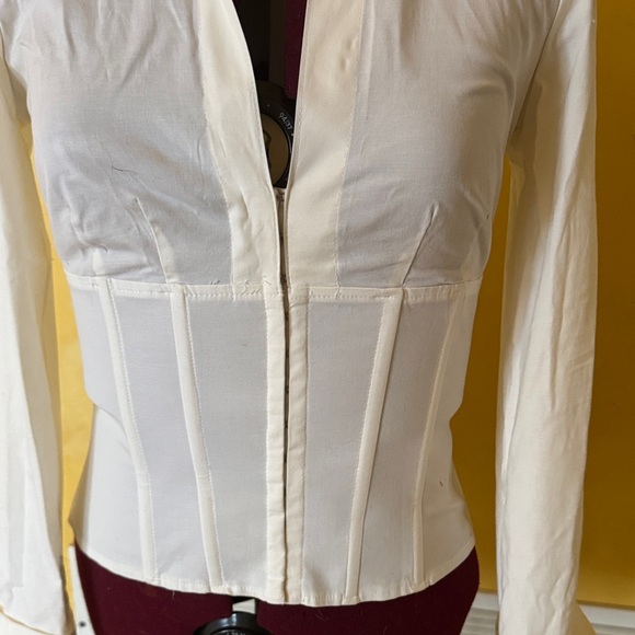 Cache Cream Button Down Shirt - Picture 4 of 6